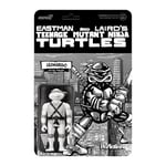 SUPER7 Teenage Mutant Ninja Turtles Leonardo (Comic Grayscale) - 3.75" TMNT Action Figure with Accessories Classic Cartoon Collectibles