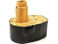 Ekstra Digitalt Batteri For Verktøy Dewalt De9038, 14,4V, 3,0Ah, Ni-Mh