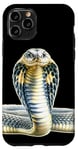 Coque pour iPhone 11 Pro Serpent Cobra x King Cobra Snake