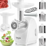 SMAPP / ZELMOTOR 489.81 ELECTRIC MEAT MINCER, GRINDER SHREDDER 3 STRAINERS 2000W