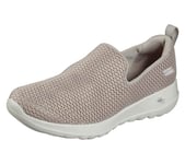 Skechers Femme Go Walk Joy Slip On Sneakers, Beige Taupe, 36 EU