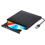 Graveur Lecteur Externe USB 3.0 DVD-ROM/DVD-vidéo Compatible avec Windows 98/ME/2000/ XP/VSTA/7/8/10/10 Mac OSX - Visiodirect -