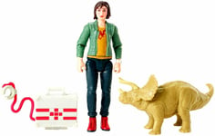 Mattel Official Licenced Jurassic World Action Figure Zia & Triceratops