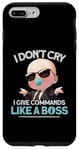 Coque pour iPhone 7 Plus/8 Plus Baby Boss « I Don't Cry I Give Commands Like A Boss » Kids