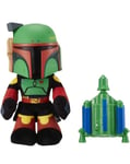 Star Wars The Book Of Boba Fett Interactive Plush Toy Firing Rocket