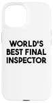 iPhone 15 World's Best Final Inspector Case