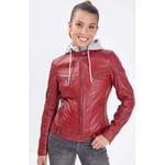 Veste Rose Garden  SILENE HOOD RED CHILI