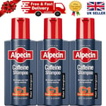 Alpecin Caffeine Shampoo C1 Hair Energizer - 250ml, Pack 6