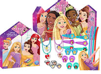 Disney Princess Calendrier de l'Avent pour fille avec accessoires pour cheveux, clips, bijoux