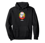 DPRK D.P.R.K. North Korea Country Emblem Juche Pullover Hoodie