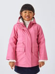 John Lewis Kids' PU Rain Mac, Pink