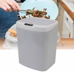 Automatic Sensor Trash Can 15L Waste Bin Container With Lid For Home Kitchen