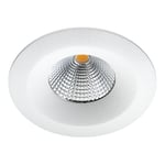 SG Armaturen Uniled Isosafe Downlight matt hvit, 2800 K