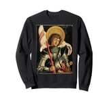 St George and the Dragon Day Icon Art Knight Catholic Saint Sweatshirt