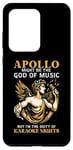 Coque pour Galaxy S20 Ultra Drôle dieu grec Apollo karaoké nuit chantant divinité