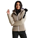 Dare 2b Plica Veste de Ski Femme Cappuccino FR : L (Taille Fabricant : 14)