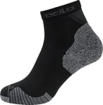 Odlo Odlo Ceramicool Running Quarter Socks Black 45-47, Black