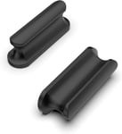 Lot de 10 Noir Bouton de Meuble Boutons de Porte pour Placards Bouton Porte Cuisine Boutons de Placard Bouton Porte Poignée Cuisine Poignet Meuble EU0032