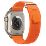 Trail Loop-rem för Apple Watch-band 44 mm 40 mm 45 mm 41 mm 42 44 45 mm Sportarmband iwatch Ultra 2 49 mm serie 9 8 se 7 6 5 4 3 alpine orange15 49mm 45mm 44mm 42mm