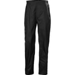 Helly Hansen Loke 2.0, Regnbukser, Herre, Black