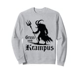 Gruss Vom Krampus Ugly Christmas Monster Men Women Kids Sweatshirt