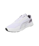 PUMA Unisex PL TIBURION Logo Turbo Sneaker, White-Pale Plum, 8.5 UK