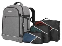 MANHATTAN MH Travel Backpack 17.3in. Grey