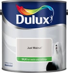 Dulux Smooth Emulsion Silk Paint - Just Walnut - 2.5L - Walls and Ceiling