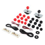 2 Player Game DIY Kit With USB Computer Joystick Circuit Board MA