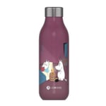 Les Artistes - Bottle Up Mumin termoflaska 0,5 L moomin reading on bed