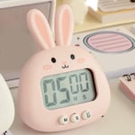 Classroom Timer Cute Bunny Digital Kitchen Timer Magnetic For School