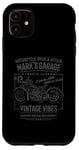 Coque pour iPhone 11 Mark's Garage Design de moto pour la marque du nom