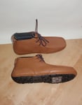 NIB UGG mens CARRAWAY chestnut leather ankle boots size UK 7 EU 40.5
