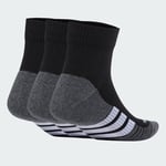 adidas Performance CLIMACOOL Cushioned Quarter Socks 3-Pack Unisex