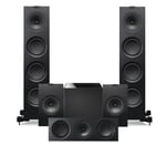 KEF Q550 Home Theatre Speaker Pack - 5.1 Black