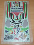 Tamiya 58662 Comical Grasshopper/WR-02CB, 9495949/19495949 Decals/Stickers, NIP