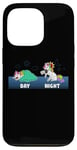 Coque pour iPhone 13 Pro Sleep All Day Play Games All Night Unicorn Gamer