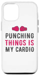 Coque pour iPhone 13 Pro Punching Things Is My Cardio Martial Arts