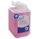 Scott Essential Foam Everyday Use Hand Wash 6340 - Scented Foaming Hand Soap - 6 Litre Pink Hand Wash Refill (6 Litre total)