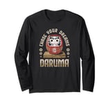 Japanese Daruma Doll Souvenir Japanese Culture Souvenir Long Sleeve T-Shirt