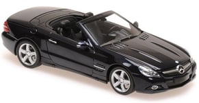 MAXICHAMPS - MERCEDES BENZ SL-Class cabriolet open 2008 dark blue metallic - ...