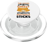 Mozzarella Cheese Delight For Cheese Stick Lover PopSockets PopGrip for MagSafe