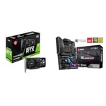 MSI GeForce RTX 3050 Ventus 2X 6G OC Carte Graphique - 6 Go GDDR6, 1492 MHz & Carte mère de Jeu MPG B550 Gaming Plus (ATX), AMD AM4, DDR4 M.2, USB 3.2 Gen 2, HDMI ATX, Carte mère de Jeu