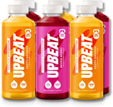 UPBEAT Protein Water Hydration - 6x 500ml, 3x Zesty Orange 3x Mixed Berry Taster