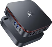 Mini PC Alder Lake N97(jusqu'à 3.6GHz) 16 Go DDR4/512 Go M.2 SSD Mini Ordinateur de Bureau, SSD 2.5''(Max 2To), 4K@60HZ UHD Dual Display, WiFi 5/BT4.2, RJ45 LAN, Mini Ccomputeur AVCE VESA.[V1573]