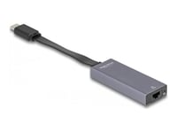 Delock - Nätverksadapter - Usb-C 3.2 Gen 1 - 2.5Gbase-T X 1 - Antracit