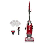 Kenmore BU3040, Intuition Lite Bagged Upright Vacuum Lightweight Cleaner 2-Motor Power Suction with HEPA Filter, 3-in-1 Combination Tool, Handi-Mate for Carpet, Floor, Pet Hair, Red W/No Lift-up