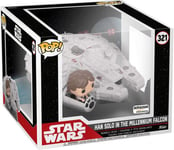 Figurine Funko Pop - Star Wars 7 : Le Réveil De La Force N°321 - Han Solo Dans Le Faucon Millenium - 33 Cm (39916)