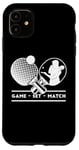 Coque pour iPhone 11 Joueurs de tennis de table Tennis de table Jeux de ping-pong