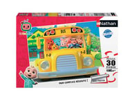 Puzzle enfant 30 pièces Nathan Dans le bus de Cocomelon